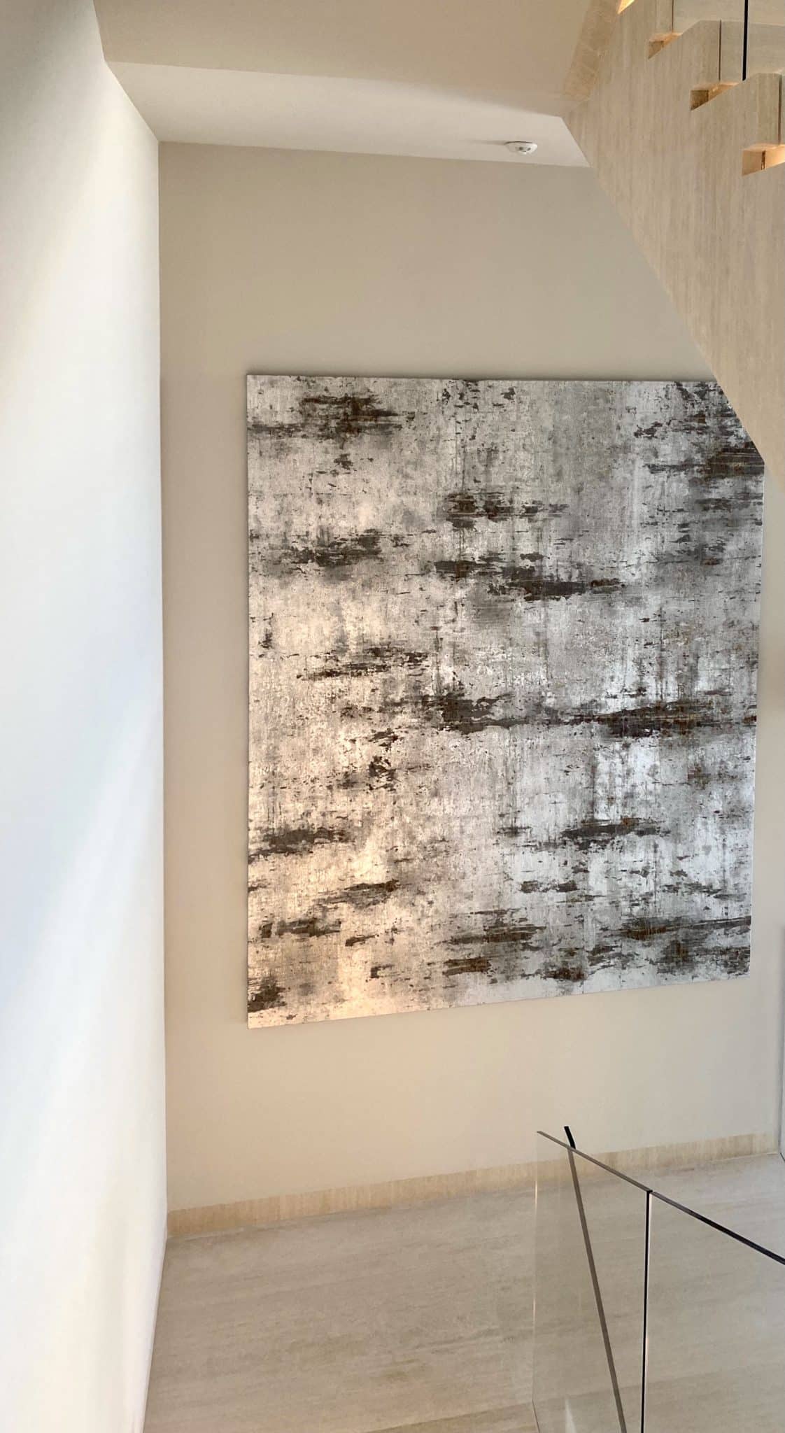 Mixed media on canvas 200x250cm project in Dubai UEA